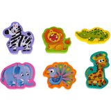  Drvena ploča za igru + Safari Puzzle | shoptok.hr