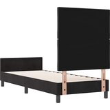  Krevet s opruga kutije s uzglavljem Crna 80 x 200 cm Baršun | shoptok.hr