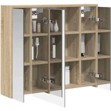  Kopalniška ogledalna omara Sonoma hrast 73,5 x 16 x 62,5 cm, (5000233299) | Shoptok.si