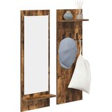  Vješalica za kapute na zidu Dimljeni hrast 70 x 10 x 90 cm | shoptok.hr