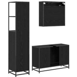 vidaXL set namještaja za kupaonicu 3 pcs crni hrast 90 x 33 x 60 cm | shoptok.hr