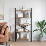  Polica Umjetnički hrast 75 x 30 x 156 cm Konstruirano drvo | shoptok.hr