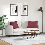  Jastučići za sofu 2 pcs Vinska crvena 70 x 50 cm tkanina | shoptok.hr