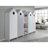 Vipack Odprta otroška garderobna omara 228x171,5 cm CASAMI – | Shoptok.si