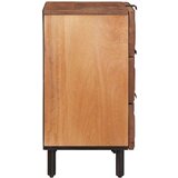  Noćni ormar s ladicama Smeđa 50 x 33 x 60 cm Čvrsto drvo manga | shoptok.hr