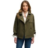 Superdry maslinasti ženski mantil | Eponuda.com