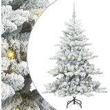 vidaXL Umetno Zložljivo Božično Drevo med 150 LED 150 cm PVC, (5000065935) | Shoptok.si