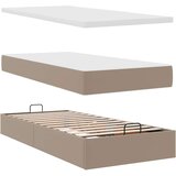  Okvir kreveta s madracem cappuccina 90x190cm umjetna koža | shoptok.hr