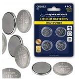  Baterije ESPERANZA LITHIUM CR2032 4 kom, EZB111 Cijene