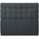 Sommeil de plomb 180 cm oblazinjeno vzglavje - Žametna blago antracit, (21612903) | Shoptok.si