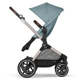Cybex Voziček 2v1 TPE Eos Lux sky blue | Shoptok.si
