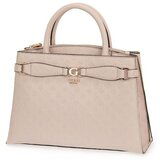 Guess Ročne torbice Arlena Satchel Bež Cene