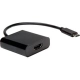Value USB-C priključni kabel 0.10 m 12.99.3211 crna [1x muški konektor USB-C™ - 1x ženski konektor HDMI] Cijene