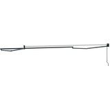  Sklopiva konstrukcija tende Antracit 450 × 300 cm Aluminij | shoptok.hr