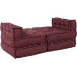  Modularni Pufovi 4 kom Maroon Tkanina | shoptok.hr