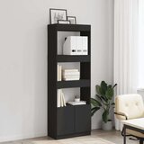 vidaXL Visoka komoda crna 63x33x180 cm od konstruiranog drva | shoptok.hr