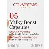Clarins Milky Boost Capsules tekoča ličila za enotno in sijočo polt 05 30 x 0,2 ml | Shoptok.si