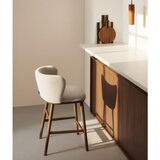 Kave Home Bež podstavljena barska stolica (visine sjedala 65 cm) Ciselia – | shoptok.hr