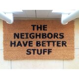 WALLXPERT neighbours BrownBlack Coco Doormat Cene