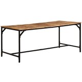 Blagovaonski stol 180x90x75 cm masivnog grubog drva manga - 180 x 90 x 75 cm 1 | shoptok.hr