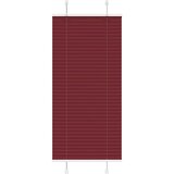 vidaXL Plisirana žaluzija bordo rdeča 60x100 cm širina blaga 59,4 cm poliester, (5000300935) Cene