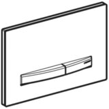 Geberit Sigma50 Square tipka za dvokoličinsku tehniku ispiranja crna/roze zlato 115.670.DW.2 | Eponuda.com