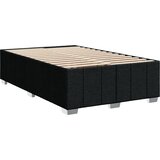  Krevet s oprugama i madracem crni 120 x 200cm od tkanine | shoptok.hr