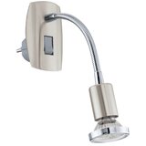 Eglo 902366 - led svetiljka za utičnicu mini 1xGU10/2,8W/230V mat hrom | Eponuda.com