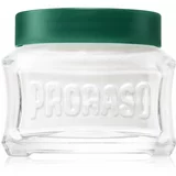 Proraso green pre-shave cream krema za lažje britje z mentolom in evkaliptusom 100 ml