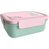 Unipap Plastična škatla za malico St.Right Mint and Pink Cene