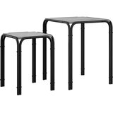  Bocni stol Siva Sonoma 41 x 40 x 50 cm Konstruirano drvo - Siva Sonoma | shoptok.hr