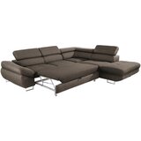 Hom`in KOTNA SEDEŽNA GARNITURA, tkanina sivorjava | Shoptok.si