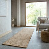 Flair Rugs Ročno tkan volnen tekač v naravni barvi 80x230 cm Harris Modula Wool – | Shoptok.si