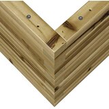  Vrtno cvetlično korito 110x40x45,5 cm impregnirana borovina | Shoptok.si