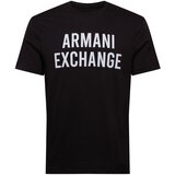 Armani Exchange Majica svetlo siva / črna | Shoptok.si