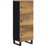Maison Chic Visoka omara - Komoda - Predalnik s 3 vrati 40x33x110 cm trden mangov les in železo, (21719178) Cene