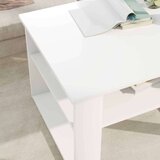  Klubska miza Bela 64 x 54 x 44 cm Konstruiran les, (5000121338) | Shoptok.si