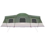 Šator za 16 osoba s krovom s pohranom Zelena 680 x 510 x 210 cm | shoptok.hr