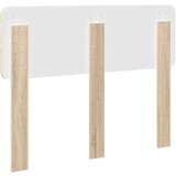 vidaXL uzglavlje s uzglavljem sonoma hrast 120 cm konstruirano drvo | shoptok.hr