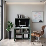 P & B PISALNIK leseni material zelena | Shoptok.si