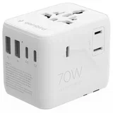 TPA-2A3C70-01-W Universal travel power adapter, 70 W, white