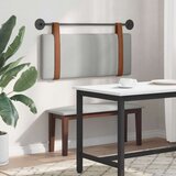  Držeće uzglavlje Zidne Oblačnosiva 110 x 55 x 5 cm Antikni PU - Siva boja oblaka 100 cm bez LED | shoptok.hr