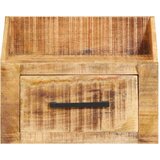  Noćni ormar s ladicama Smeđa 40 x 30 x 30 cm Čvrsto drvo manga | Eponuda.ba
