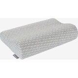  Ergonomski jastuk od memorijske pjene, 30x50x10/7cm, Sivi Cijene