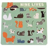 REX International Nine Lives - Stiker set - Nine Lives Cene