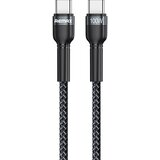Remax USB kabl Jany Fast charging 100W PD RC-172 Type C na Type C crni 1m Cene