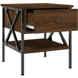  Noćni ormarići 2 kom boja hrasta 40x42x45 cm konstruirano drvo | shoptok.hr