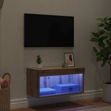  Set TV komoda s LED svjetlima Umjetnički hrast 60 x 30 x 30 cm | shoptok.hr