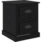  Noćni ormar Crni hrast 39 x 39 x 47.5 cm Konstruirano drvo | shoptok.hr