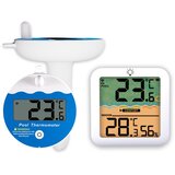 INF Brezžični bazenski termometer z daljinskim LCD zaslonom, IP68, 100m, (5000339763) Cene